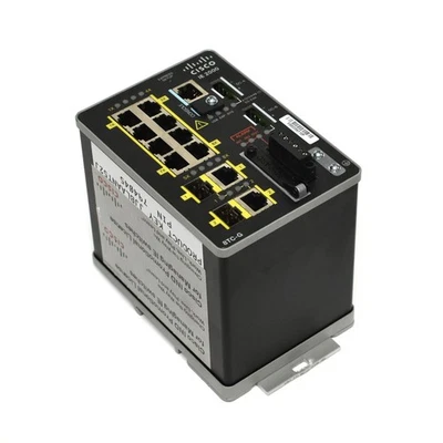 Cisco IE-2000-8TC-G-B Ethernet Industrial Switch 8 Port 10GbE 2x SFP/ RJ45 AS/IS - Image 1 of 4