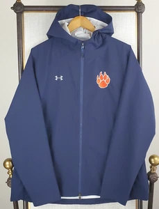 UNDER ARMOUR x CLEMSON Size XL Womens 2.5L Waterproof Full Zip Jacket Hooded - Picture 1 of 14