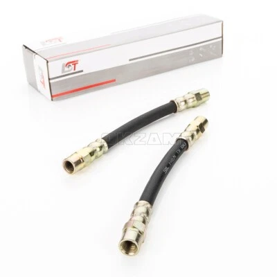 2x REAR RIGHT BRAKE HOSE FOR AUDI CONVERTIBLE COUPE 155mm - Image 1 of 4