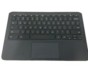 Reposamanos para teclado HP Chromebook 11A G6 11-11 con panel táctil L52192-001 probado - Imagen 1 de 2