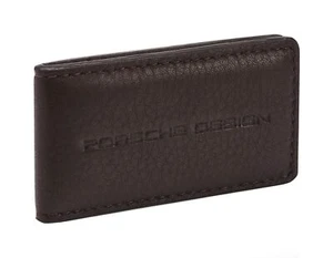 PORSCHE DESIGN Business Money Clip Geldklammer Dark Brown Braun Neu - Bild 1 von 3