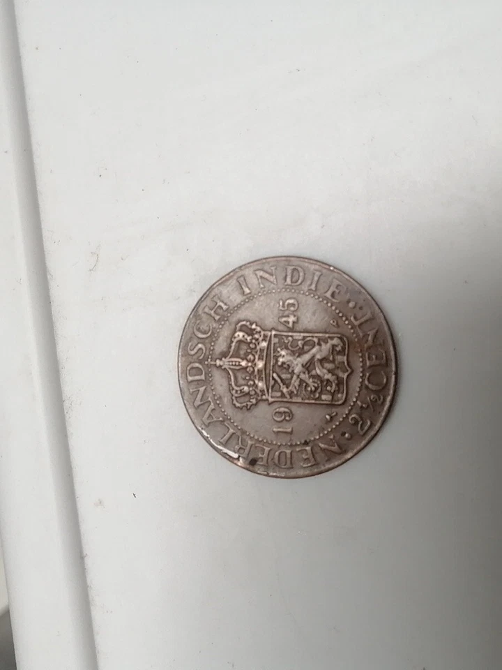 coin NEDEERLANDSCH.INDIE.2 1/2 CENT - Image 1 of 2