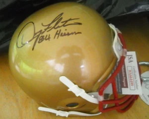 DOUG FLUTIE AUTOGRAPH SIGNED BOSTON COLLEGE EAGLES S MINI HELMET JSA HEISMAN - Picture 1 of 3