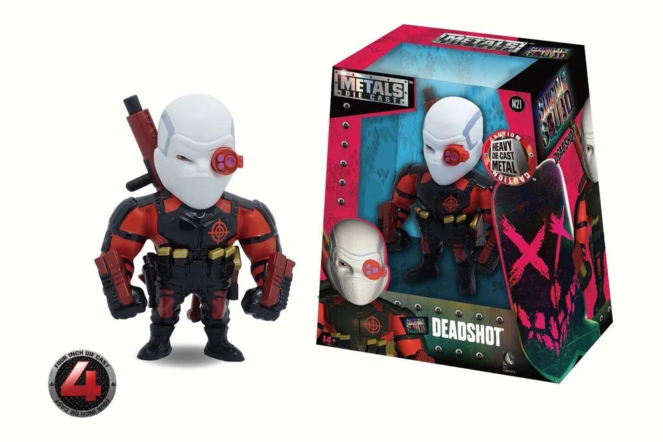 Металлическая экшн-фигурка Deadshot Suicide Squad Jada Toys Metals литая - Изображение 1 из 4