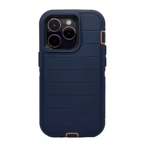 Otterbox Defender Series Pro Hülle Apple iPhone 14 Pro Blau Wildleder Schuhe Case Only - Bild 1 von 3