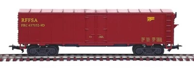 NEW! Set of 4 RFFSA closed goods wagons/cars HO Frateschi EXCLUSIVE! - Image 1 of 2