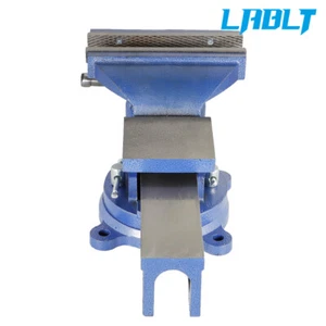 LABLT 8" Meccanico Banco Vise Tavolo Morsetto Pressa Bloccaggio Base Girevole Pesante - Foto 1 di 12