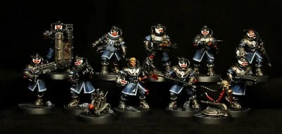GAMES WORKSHOP Kill Team: Imperial Navy Breachers painted Warhammer 40k Astra Militarum