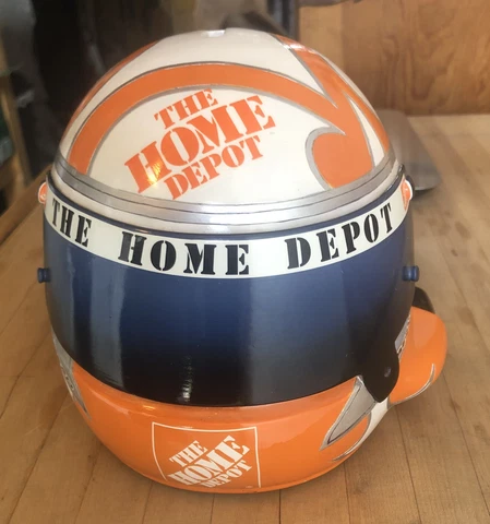 NASCAR BANK 2001 Tony Stewart Mini Helmet The Home Depot Cover