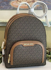 Michael Kors Jaycee Women's Medium Logo Backpack - Brown (35S2G8TB2B)