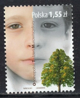 Poland 2011 - Polish Nationwide Week of Cystic Fibrosis - MNH Set - Image 1 of 2
