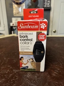 Sunbeam Advanced Ultrasonic Bark Control Dog Collar Open Box - Picture 1 of 8