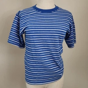 HONORS Vintage Target Brand blau & weiß gestreiftes Kurzarmhemd. Jungen XL. - Bild 1 von 7