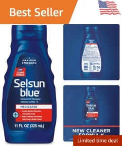 Maximum Strength Dandruff Relief Shampoo with 1% Selenium Sulfide - 11 fl. oz. - Picture 1 of 11