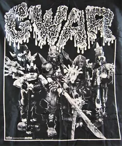 Vintage 1991 GWAR Concert Band Tapestry Banner Sign The Slave Pit Inc Old Stock - Bild 1 von 1