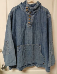Chaqueta de Jean Territory Ahead Denim con Capucha - Suave y Algodón - ¡Diferente! Talla XXL - Imagen 1 de 21
