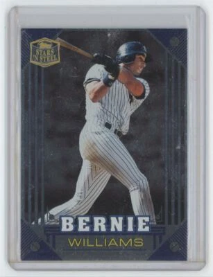 1998 Topps Stars ‘N Steel Bernie Williams New York Yankees #44 - Image 1 of 2