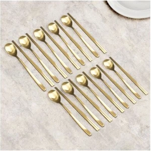 Willive Stainless Steel Rois Cutlery Set Titanium (10 spoons + 10 chopsticks) Ko - Picture 1 of 17