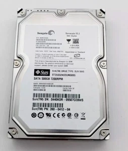 Seagate 3.5" Hard Drive Barracuda ES.2 500GB 7200RPM SATA II ST3500320NS - Picture 1 of 1