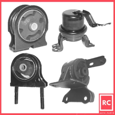 Engine Motor & Trans Mount 4PCS Fit 98-00 Toyota RAV4 2.0L for Manual Trans - Image 1 of 4