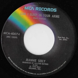 Can I Sleep In Your Arms / He'll Love The One He's With / Jeannie Seely EX - Picture 1 of 2