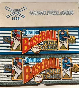 Donruss Baseball Factory Set 1988, 1989 e 1990 Ken Griffey Jr RC mai aperto - Foto 1 di 3