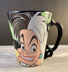 Disney Store 101 Dalmatians Cruella De Ville Villain 12 Oz Ceramic Cup Mug - Picture 1 of 6