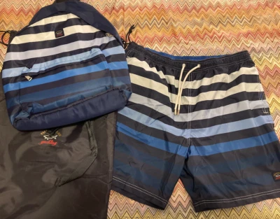NUEVO (sin etiquetas) Paul & Shark Yachting Bañador con MOCHILA A JUEGO Foto 1 de 4
