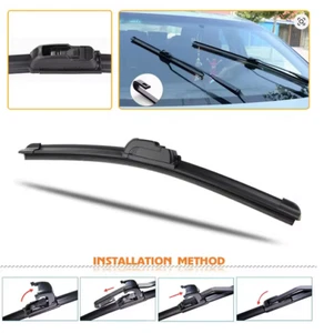 Silikon Scheibenwischer Jaguar X-Type 2001-2009 | 22"+19" RHD Windschutzscheibe Auto - Bild 1 von 7