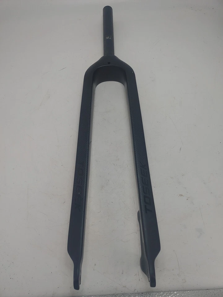 TOSEEK 29" Carbon Fiber Rigid MTB Fork 1-1/8" Straight Tube 203mm - Image 1 of 4