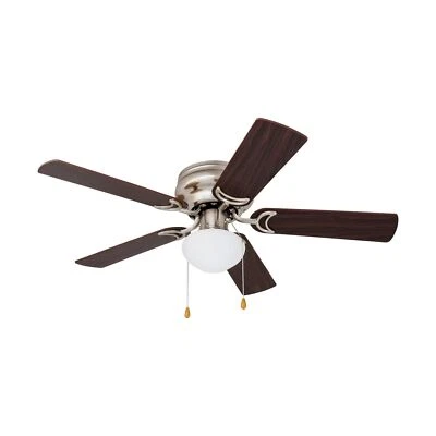 Prominence Home Alvina, 42 Inch Traditional Flush Mount Indoor LED Ceiling Fa... - Image 1 of 4