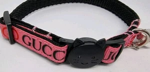 COLLAR GATO NUEVO con campana ajustable Hecho en Inglaterra. - Imagen 1 de 4