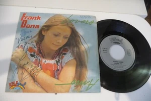 FRANK DANA 45T LOVERS FRENCH PRESS SP . DEDICACE SIGNED AUTOGRAPHE. SALSOUL 7" - Imagen 1 de 2