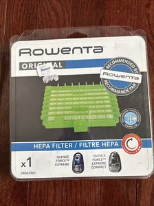 Original Rowenta HEPA 13 Filter Silence Force Extreme & Compact ZR002901 - Picture 1 of 2