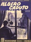 Albero Caduto Music Sheet-1956-Fiorelli/Ruccione-Canzone Beguine-Rome/Italy