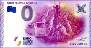 UEDW / GROTTE AVEN ARMAND / BILLET 0 € / NULL EURO-SCHEIN / 0 € 2015-1 - Picture 1 of 1