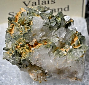 VERY RARE SENAITE! 2.5 X 2 X 2 CM, COLONGES, VALAIS, SWITZERLAND #69 - Foto 1 di 1