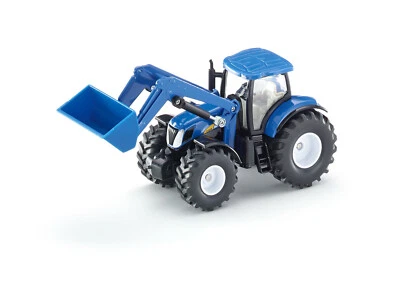 Siku 1986 New Holland with front loader 1:50 scale tractor toy New Holland T7070 - Image 1 of 4