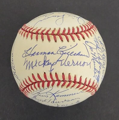 Washington Senators Legends Signed Baseball Harmon Killebrew Beckett COA - Image 1 of 4