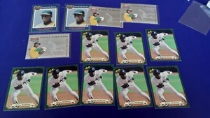 RICKEY HENDERSON 8 1987 CLASSIC GREEN+3 THEN HOLOGRAMS + 2 JUMBO SUNFLOWER NICE