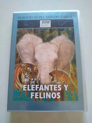 Elefantes y Felinos IMAX BBC - DVD + Extras Region 2 Español Ingles - Imagen 1 de 4