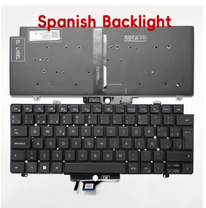 Teclado retroiluminado español para Dell Latitude 7420 7430 7521 7520 7240 7530 Teclado - Imagen 1 de 3