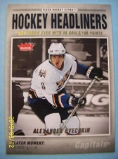 2006-07 Fleer Insert "Hockey Headliners" # HL-2 Alexander Ovechkin!