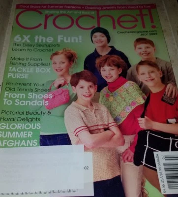 AD26 CROCHET! MAGAZINE, JULY 2005 - Image 1 of 4