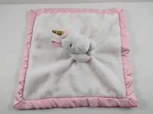 Carters Rosa Einhorn Sicherheitsdecke Weiß Gold Horn Baby Mädchen Lovey 67211 - Bild 1 von 2