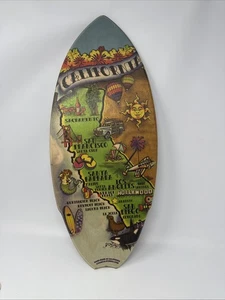 Vintage CYA California Mini Skim Board Hand Made Wood California - Picture 1 of 5