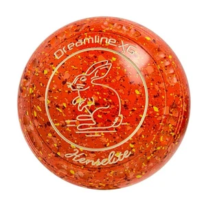 Henselite Dreamline XG Lawn Bowls Size 2 Heavy Gripped - Sunburst AU7-66 - Picture 1 of 3