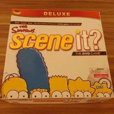 The Simpsons Scene It? The DVD Game DELUXE Edition Board Game Complete - Image 1 of 4