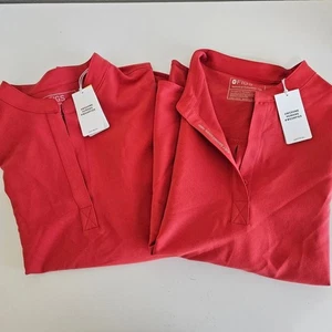 Neu mit Etikett Figs TWO Rafaela übergroßes Peeling-Top in Ton, Damen 3XL - Bild 1 von 7