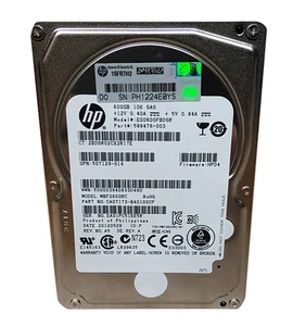 Lot of 2 Toshiba HP MBF2600RC 600 GB 2.5 in SAS 2 Enterprise Hard Drive - Picture 1 of 3